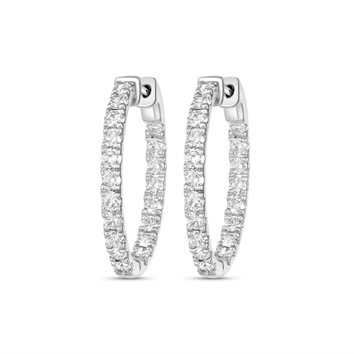 Earrings Earrings in White Gold containing Diamond 459910
