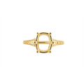 Fana Engagement Rings in Yellow Gold 606361-10X8-CU-14KY
