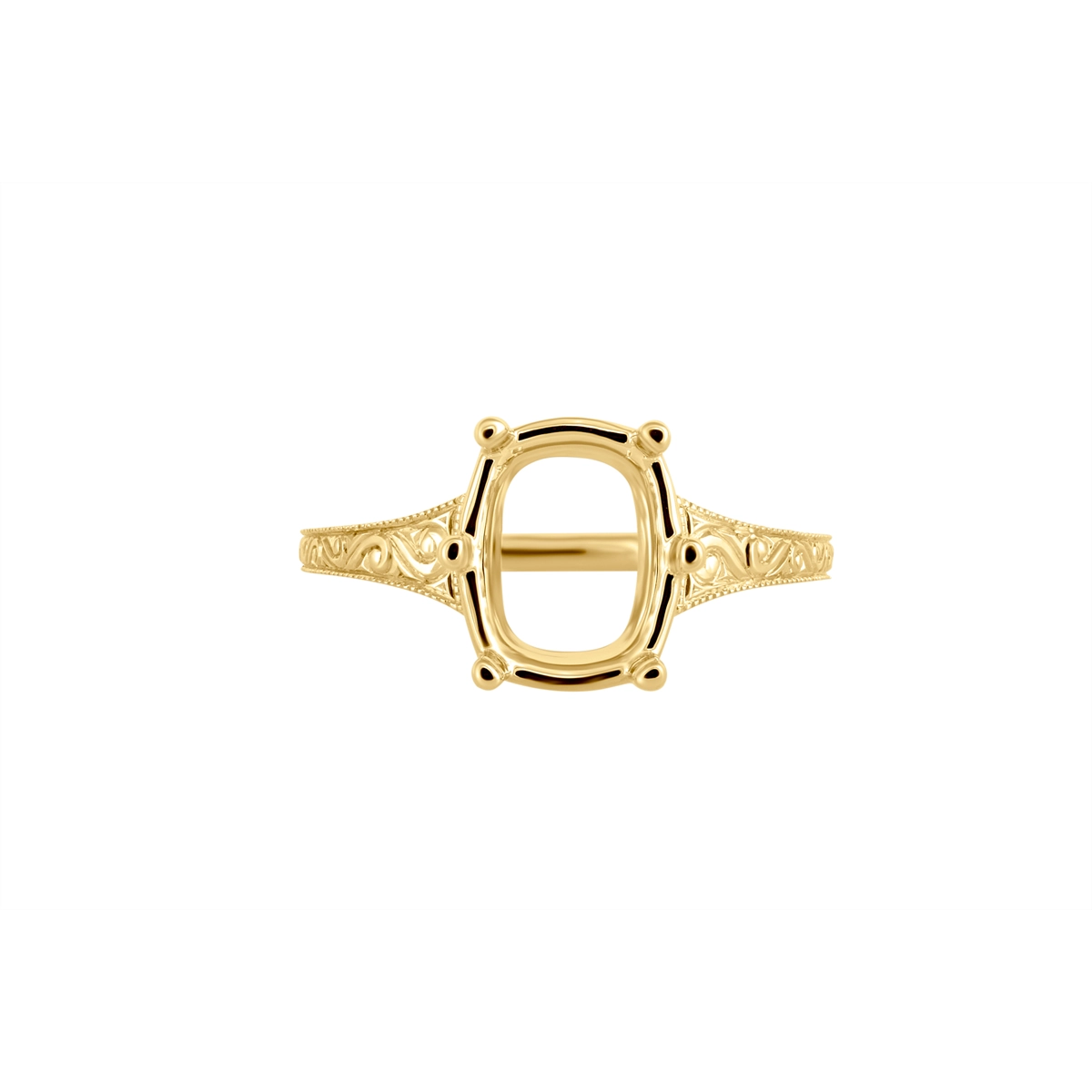 Fana Engagement Rings in Yellow Gold 606361-10X8-CU-14KY