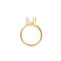 Fana Engagement Rings in Yellow Gold 606361-10X8-CU-14KY
