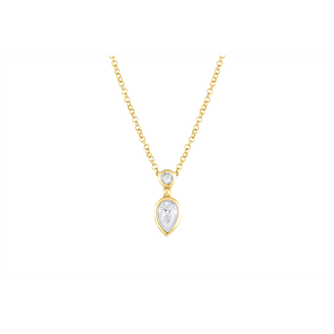 Necklaces Necklaces in Yellow Gold containing Diamond 459977