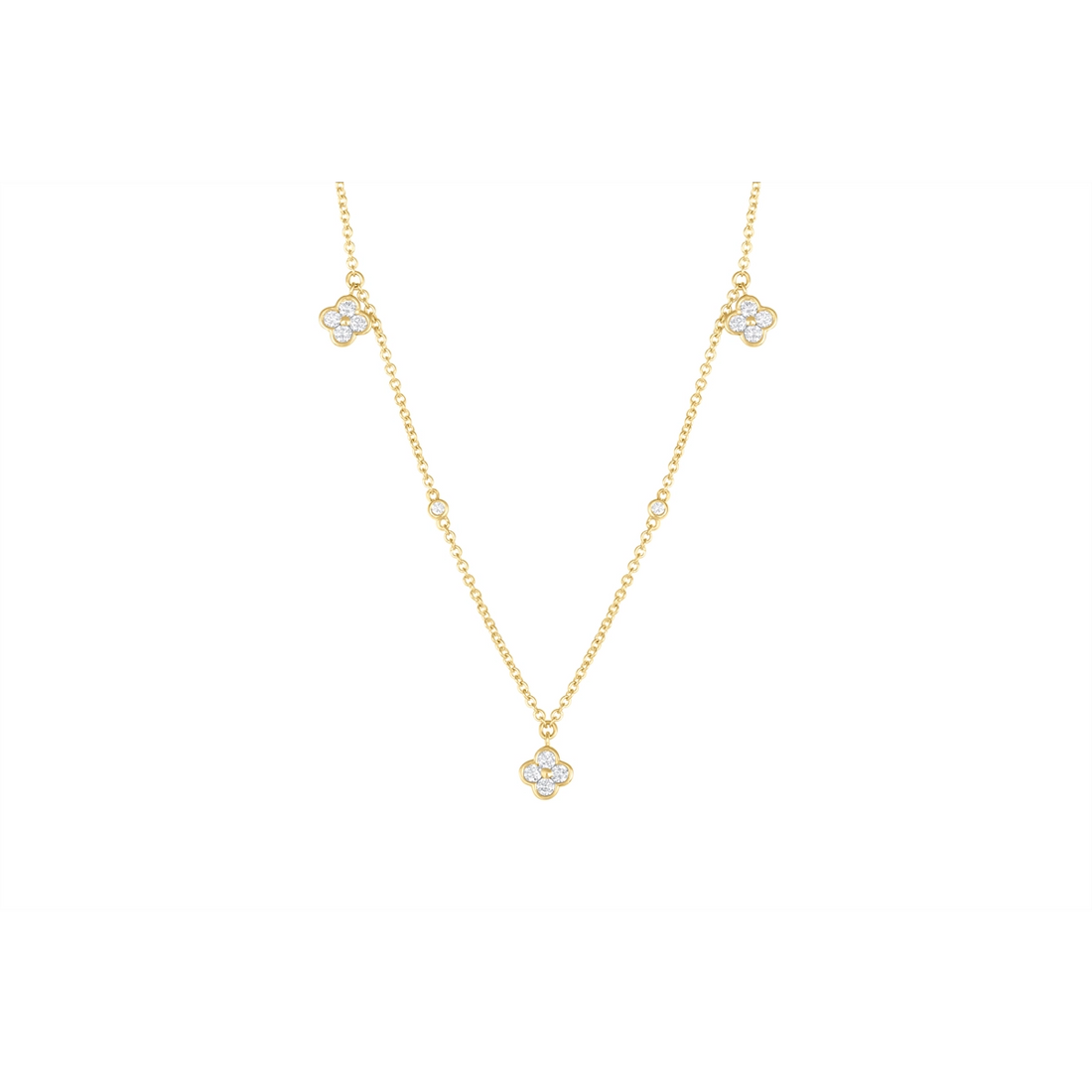 Necklaces Necklaces in Yellow Gold containing Diamond 459980