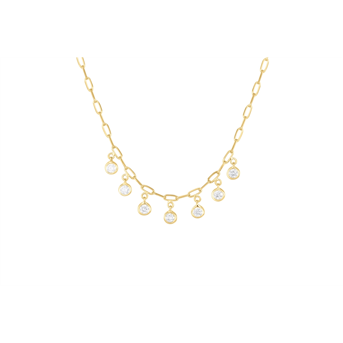 Necklaces Necklaces in Yellow Gold containing Diamond 459984