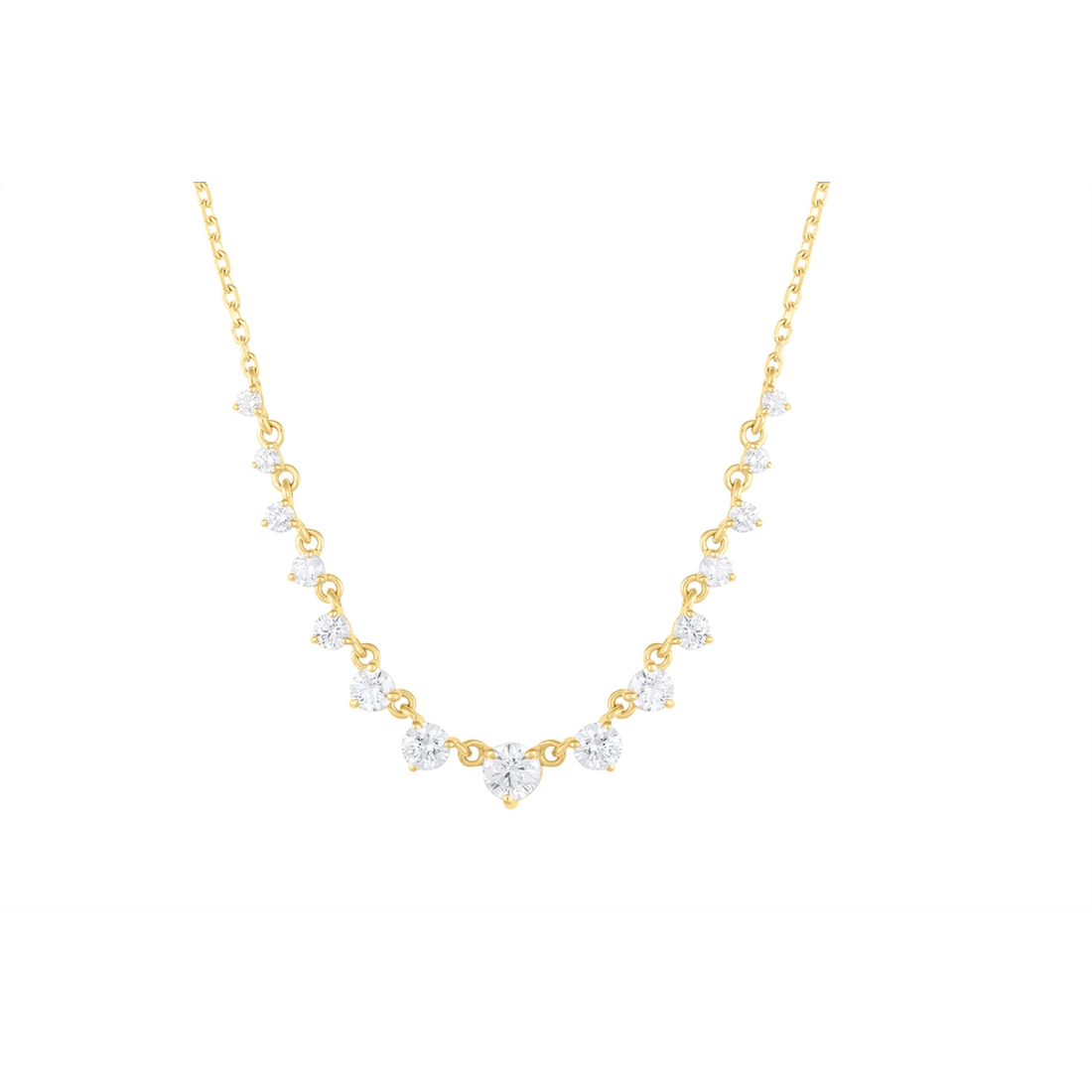 Necklaces Necklaces in Yellow Gold containing Diamond 459998