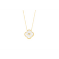 Necklaces Necklaces in Yellow Gold containing Mother of pearl, Multi-gemstone, Diamond 460000