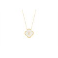 Necklaces Necklaces in Yellow Gold containing Mother of pearl, Multi-gemstone, Diamond 460000