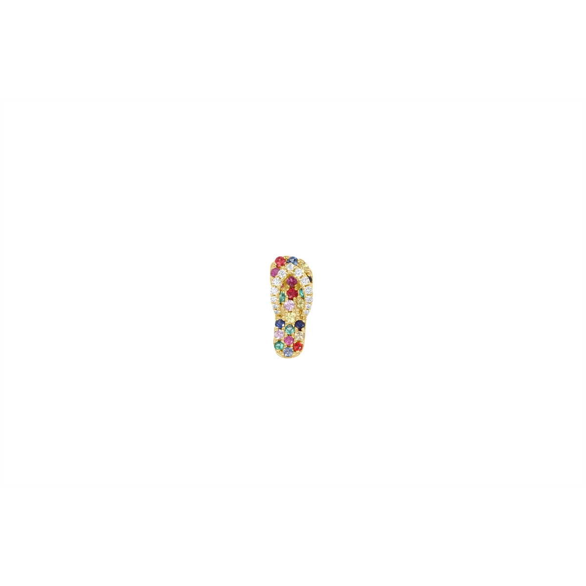 Pendants Pendants in Yellow Gold containing Multi-gemstone, Diamond 460006