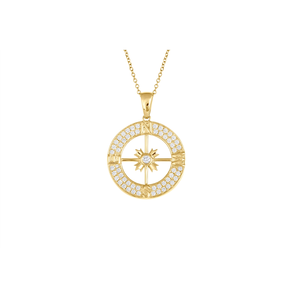 Pendants Pendants in Yellow Gold containing Diamond 460009