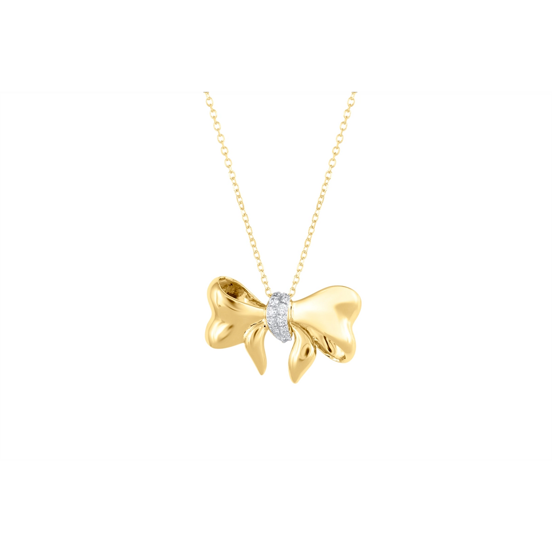 Necklaces Necklaces in Yellow Gold containing Diamond 460021