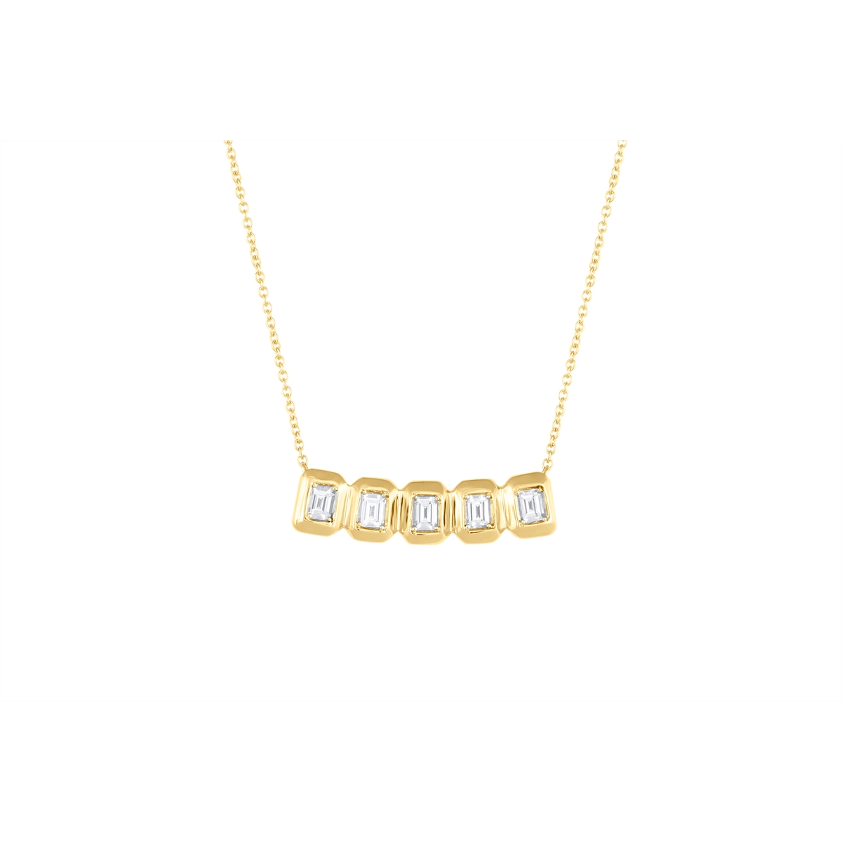 Necklaces Necklaces in Yellow Gold containing Diamond 460027