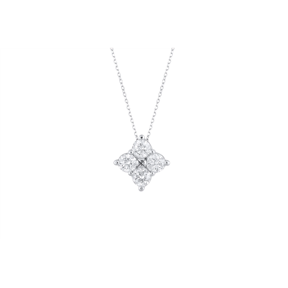 Necklaces Jewelry in Platinum/Palladium 460029