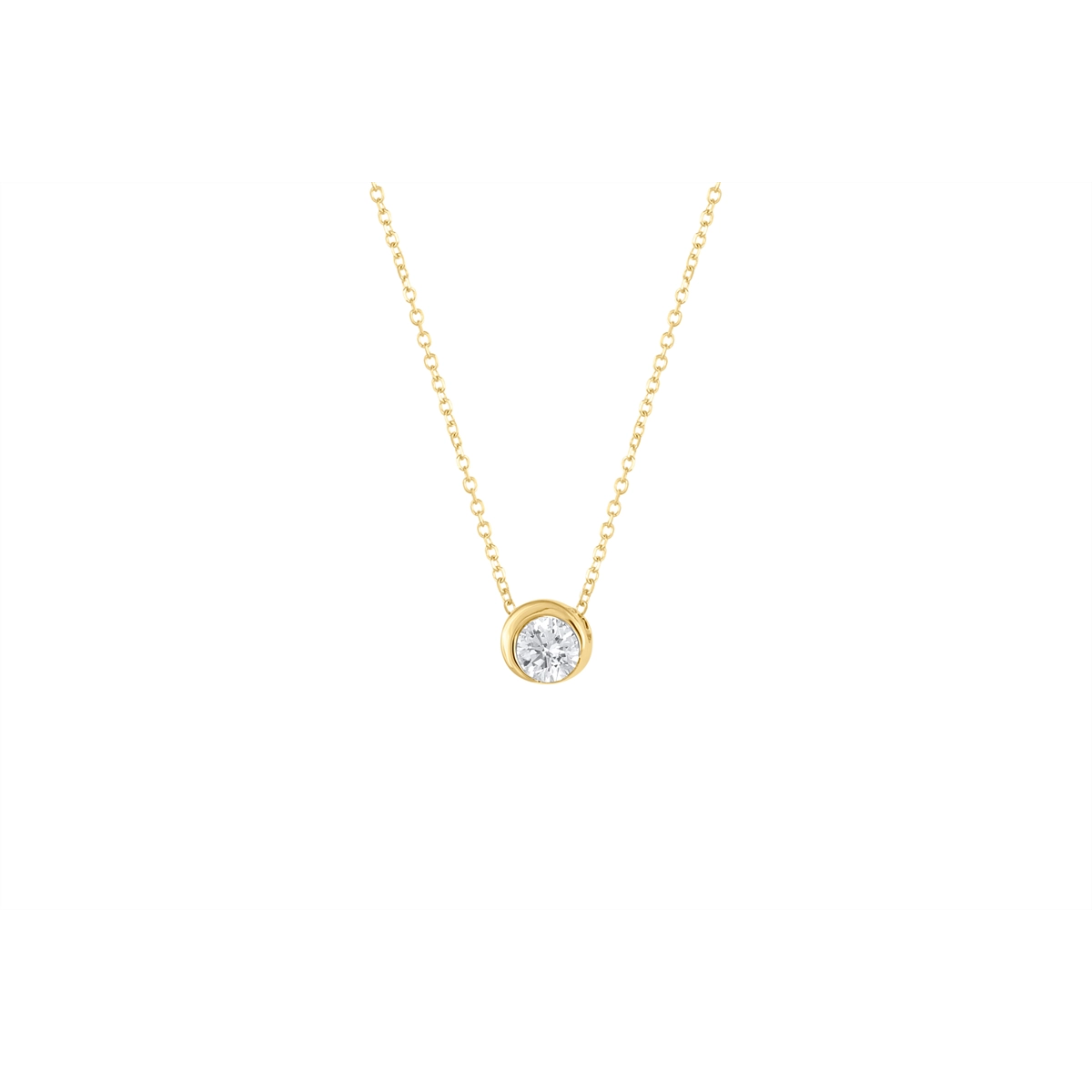 Necklaces Necklaces in Yellow Gold containing Diamond 460032