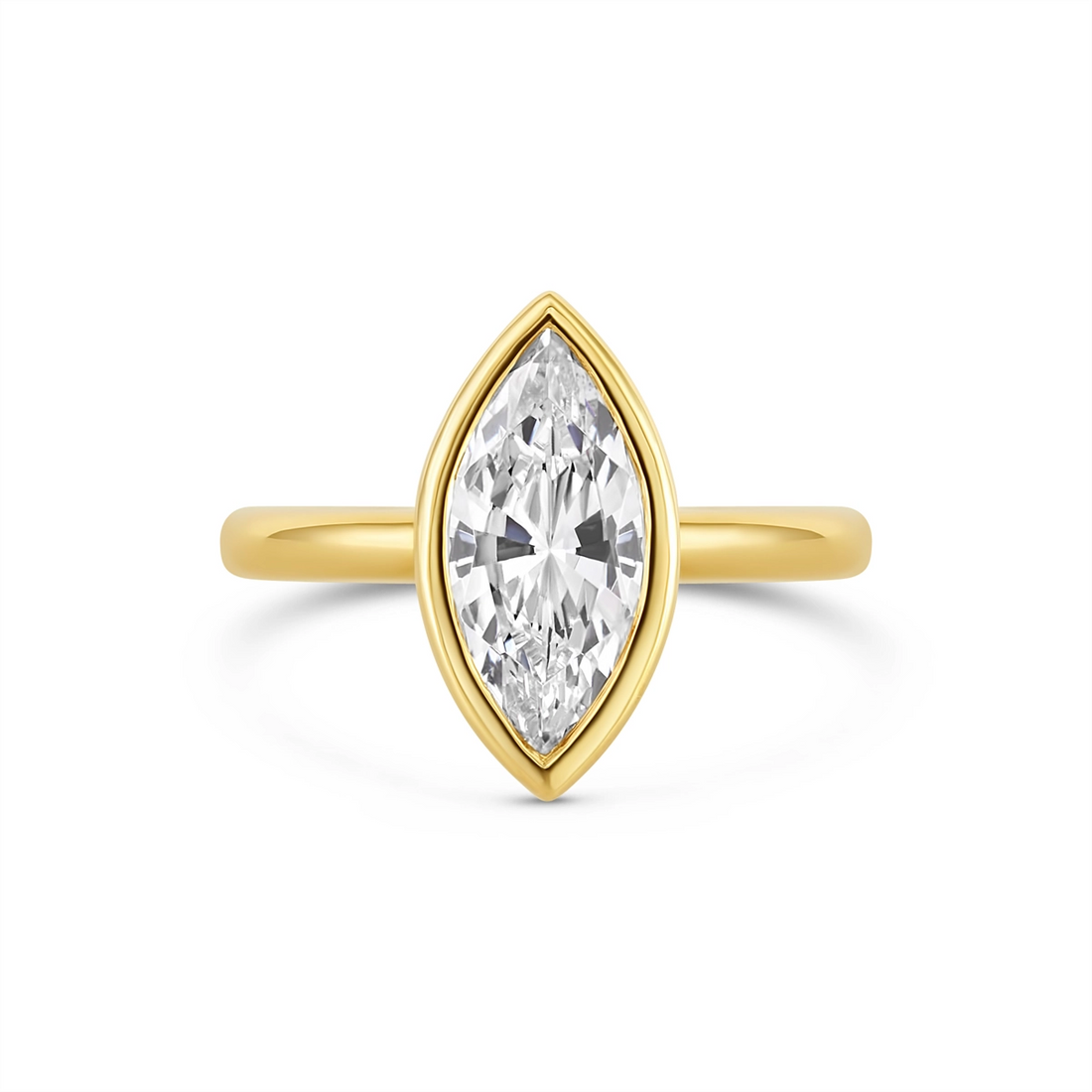 A. Jaffe Engagement Rings in Yellow Gold MECMQ3006L/200