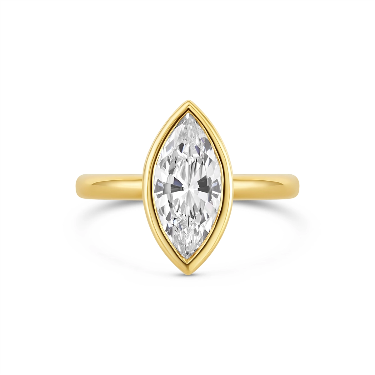 A. Jaffe Engagement Rings in Yellow Gold MECMQ3006L/200