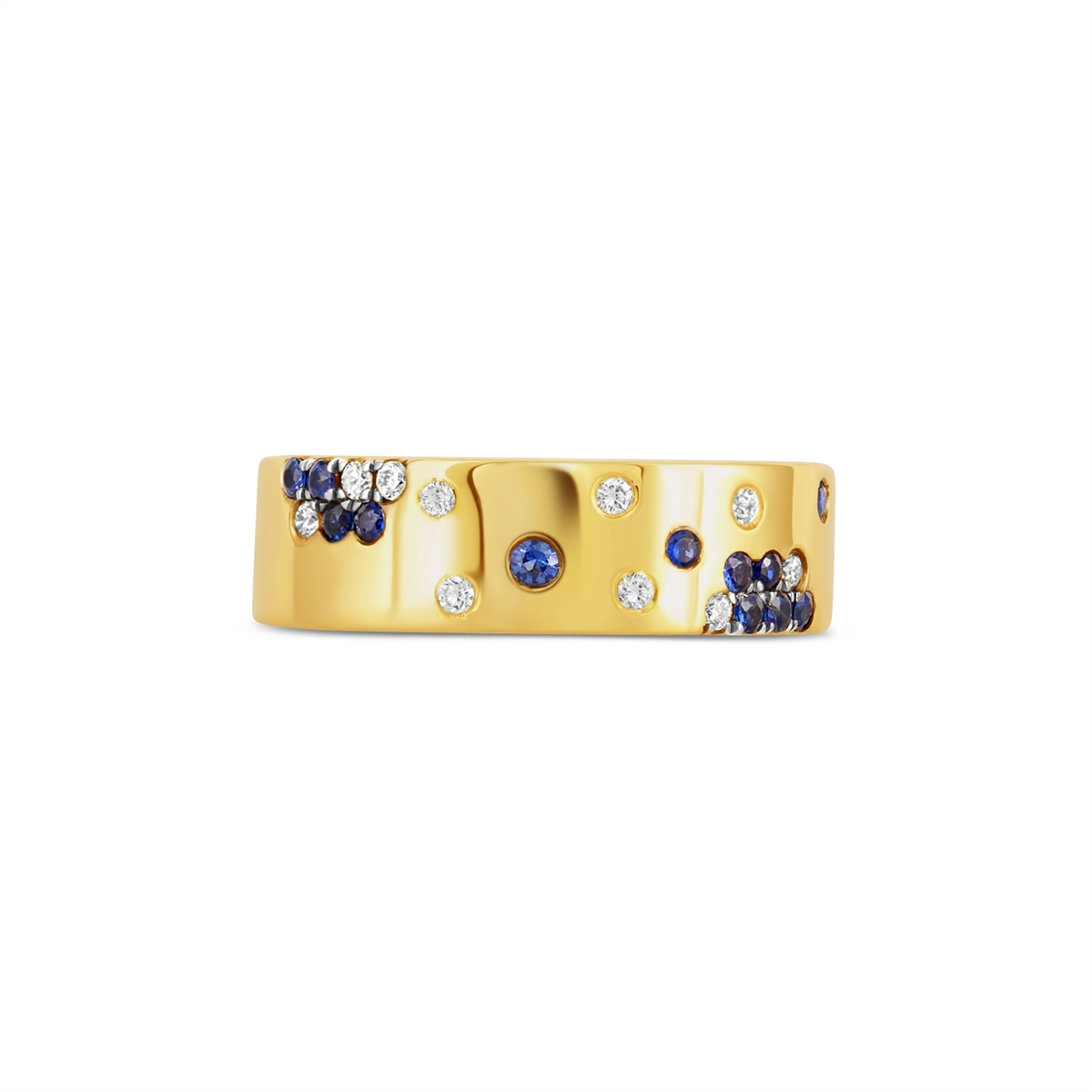 Rings Rings in Yellow Gold containing Multi-gemstone, Diamond, Sapphire 460141