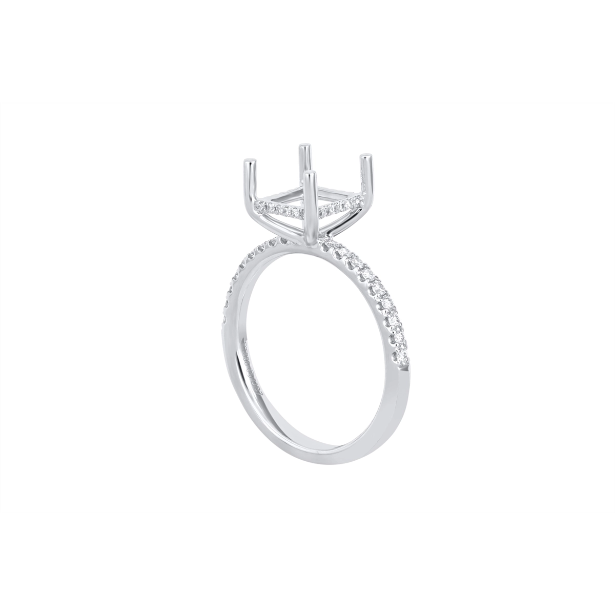 Engagement Collections Engagement Rings in Platinum/Palladium containing Diamond 460148