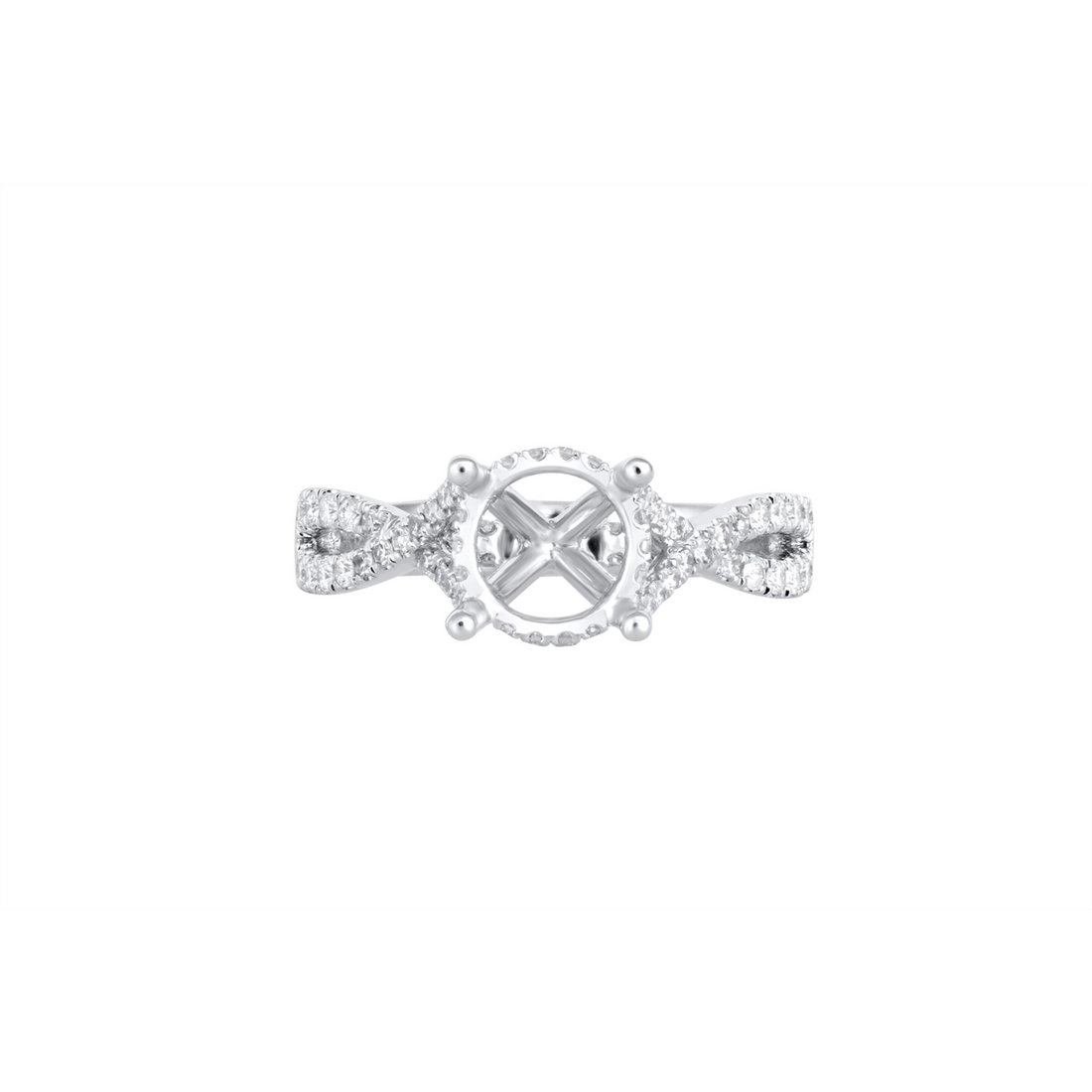 Engagement Collections Engagement Rings in Platinum/Palladium containing Diamond 460149