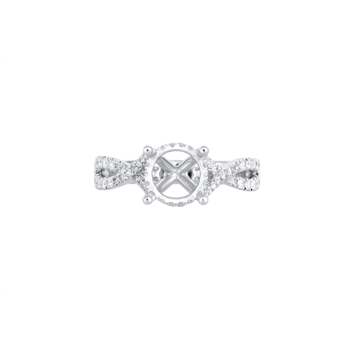 Engagement Collections Engagement Rings in Platinum/Palladium containing Diamond 460149