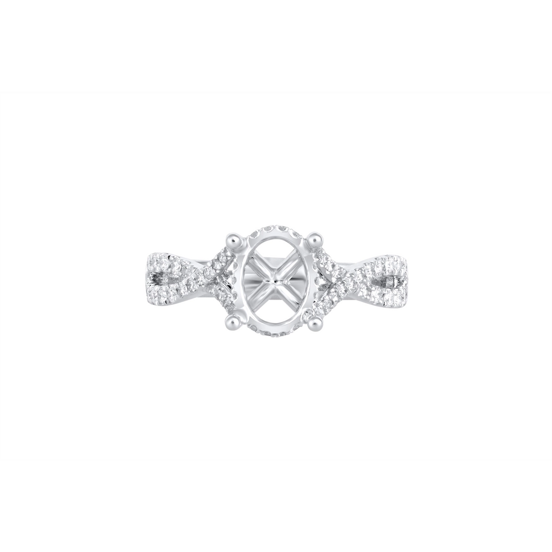 Engagement Collections Engagement Rings in Platinum/Palladium containing Diamond 460150
