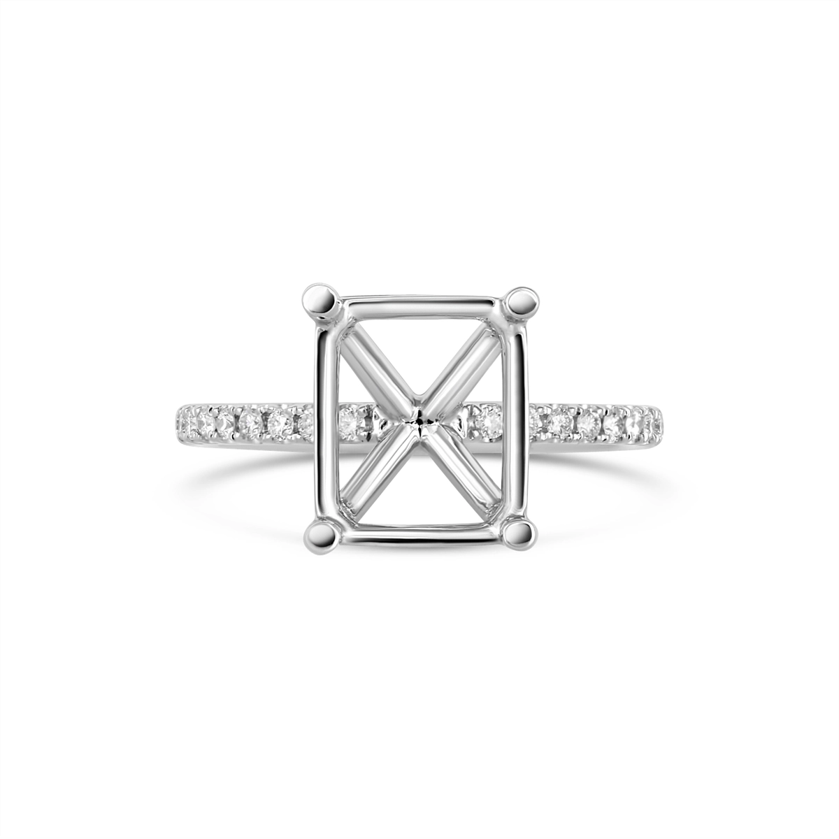 Engagement Collections Engagement Rings in Platinum/Palladium containing Diamond 460158
