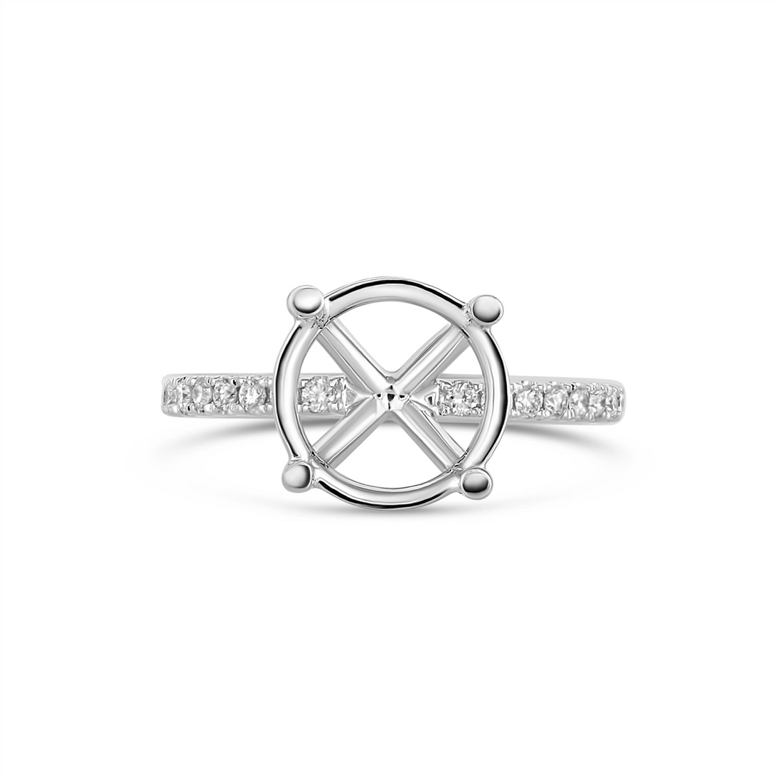 Engagement Collections Engagement Rings in Platinum/Palladium containing Diamond 460161
