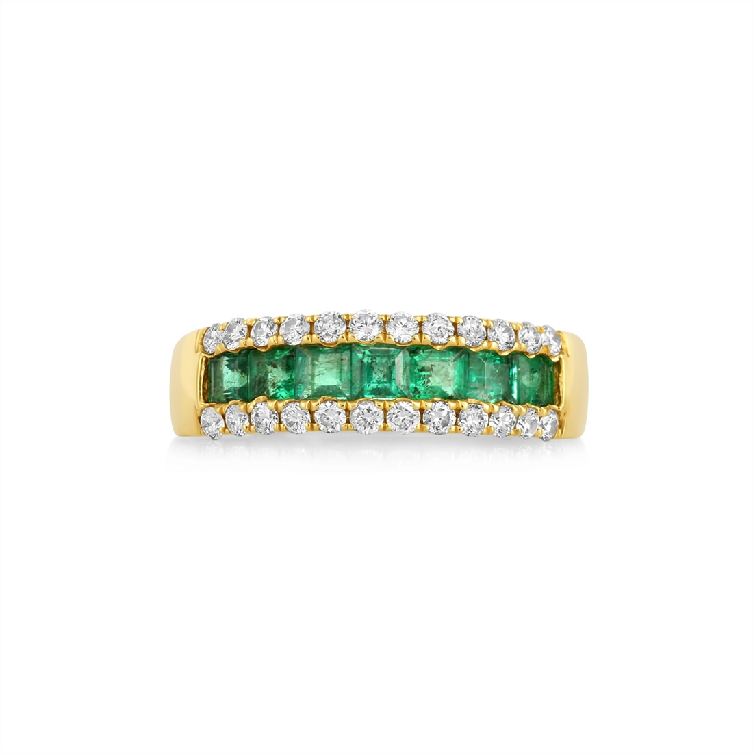 Rings Rings in Yellow Gold containing Multi-gemstone, Diamond, Emerald 460168