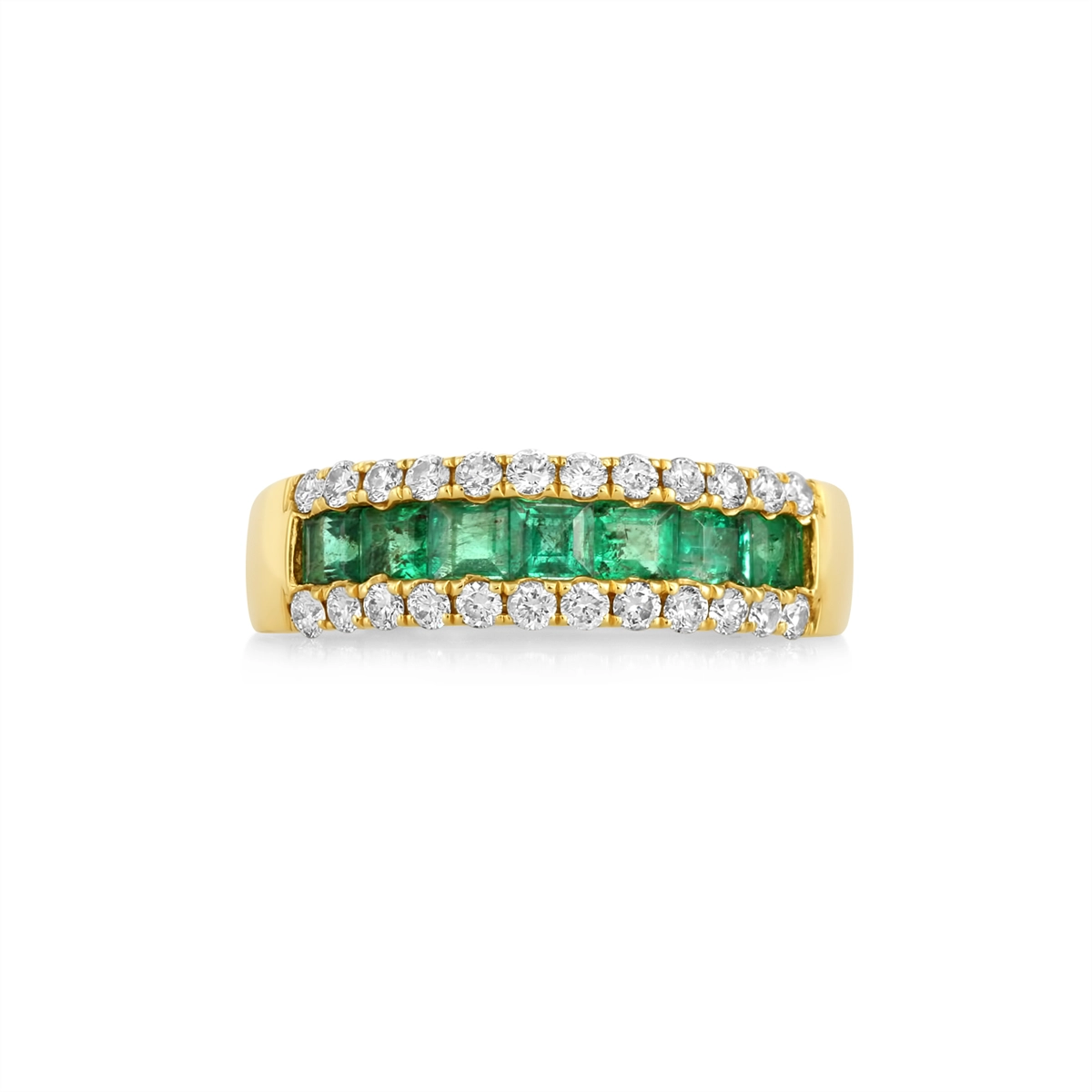 Rings Rings in Yellow Gold containing Multi-gemstone, Diamond, Emerald 460168