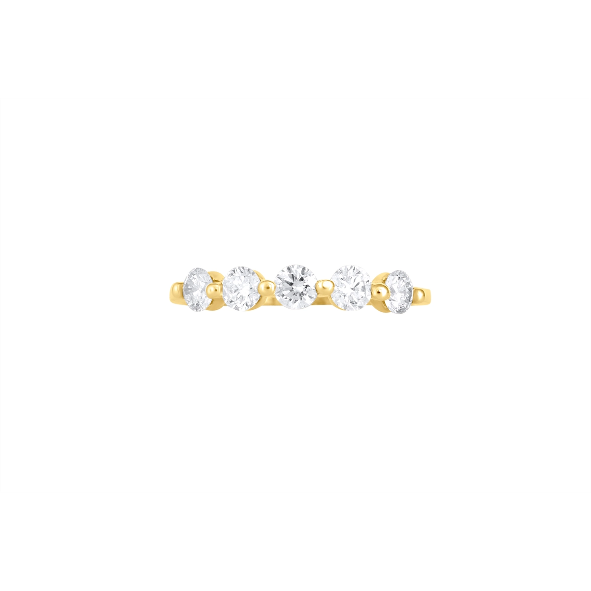 Wedding Bands Wedding Rings in Yellow Gold containing Diamond 460177