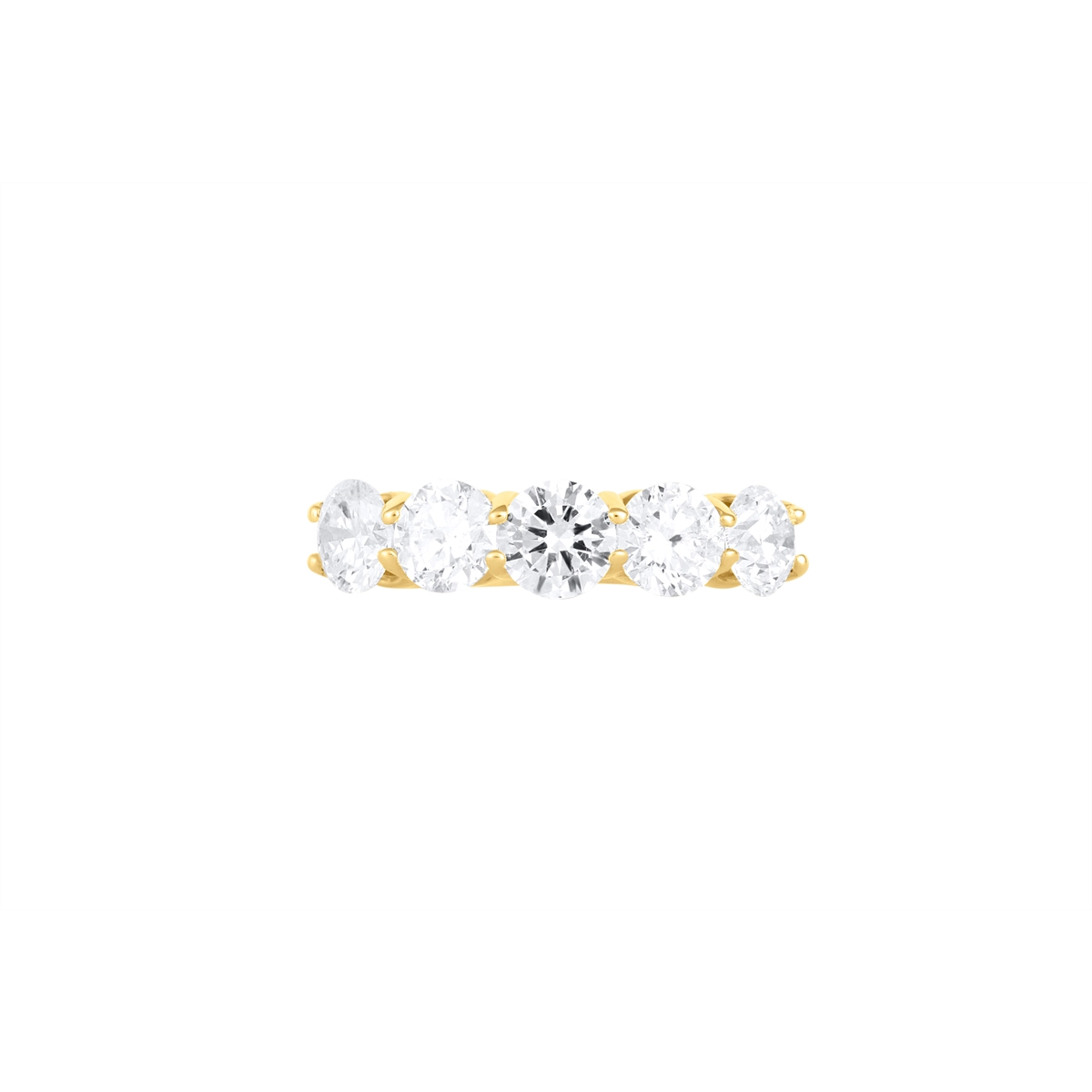 Wedding Bands Wedding Rings in Yellow Gold containing Diamond 460178