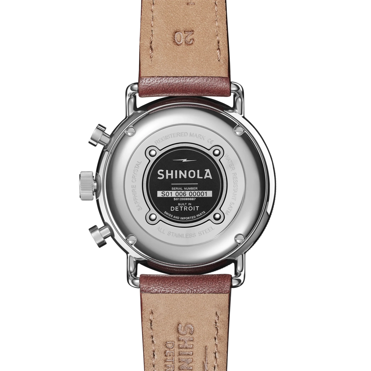 Shinola watch in Alternative Metals 20089887