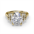 Fana Engagement Rings in Yellow Gold containing Diamond S4234-2_5CT-OV-14KY