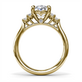 Fana Engagement Rings in Yellow Gold containing Diamond S4234-2_5CT-OV-14KY
