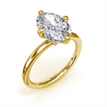 Fana Engagement Rings in Yellow Gold containing Diamond S4362-2_0CT-OV-14KY