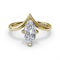 Fana Engagement Rings in Yellow Gold S4369-2_5CT-MQ-14KY