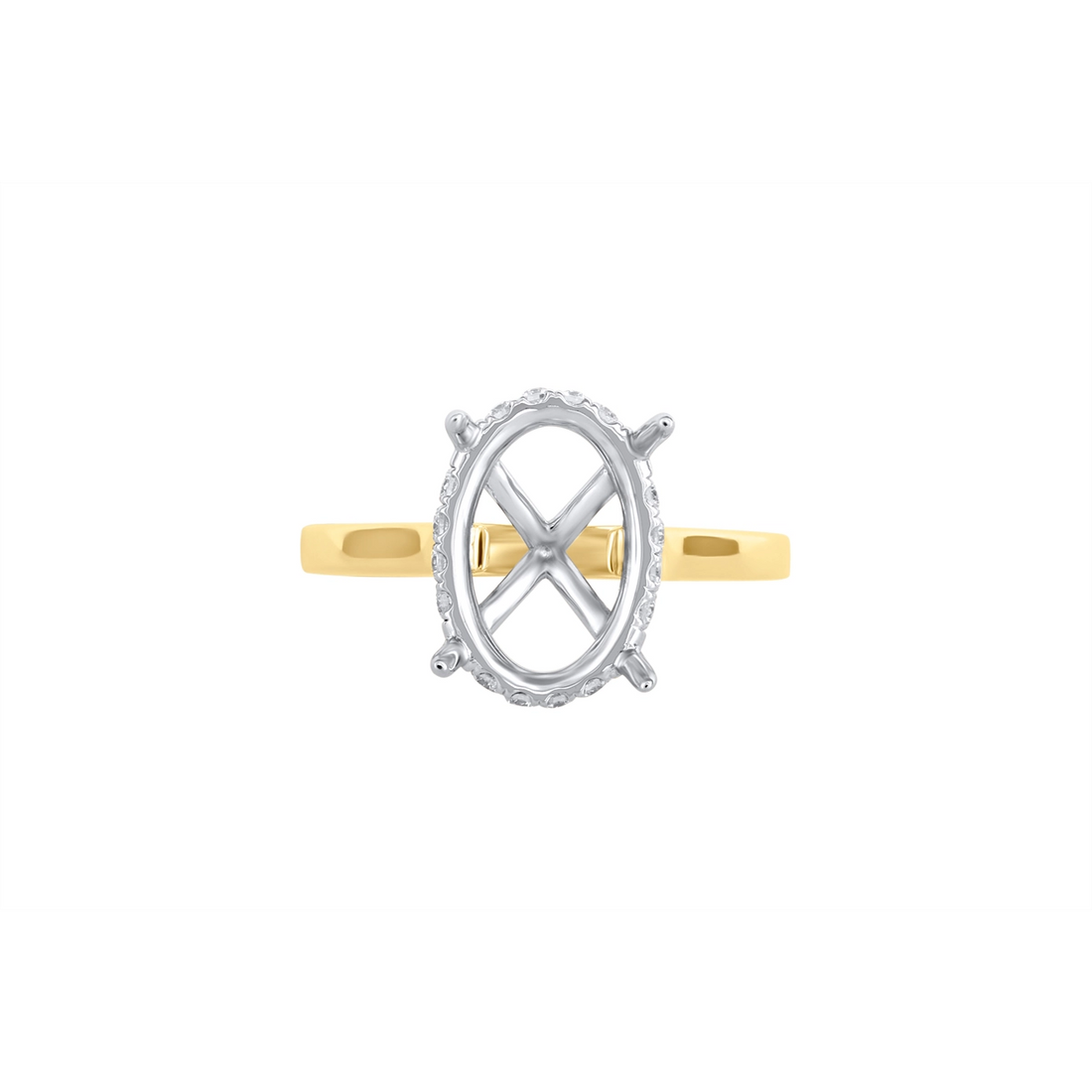 Engagement Collections Engagement Rings in Mixed Metals containing Diamond 460480