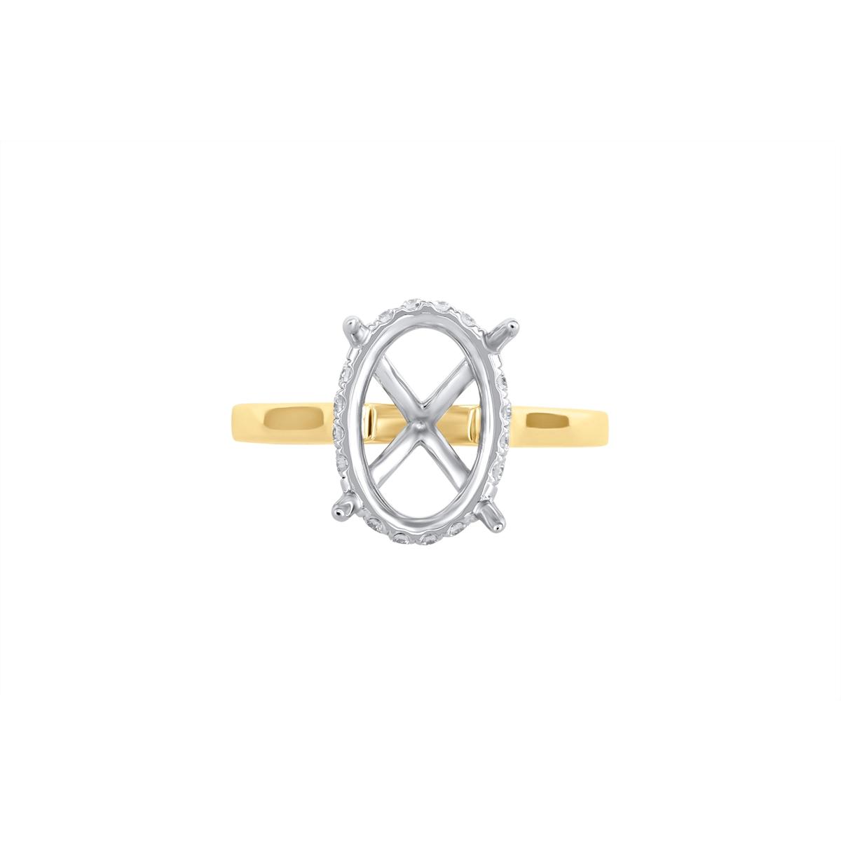 Engagement Collections Engagement Rings in Mixed Metals containing Diamond 460480