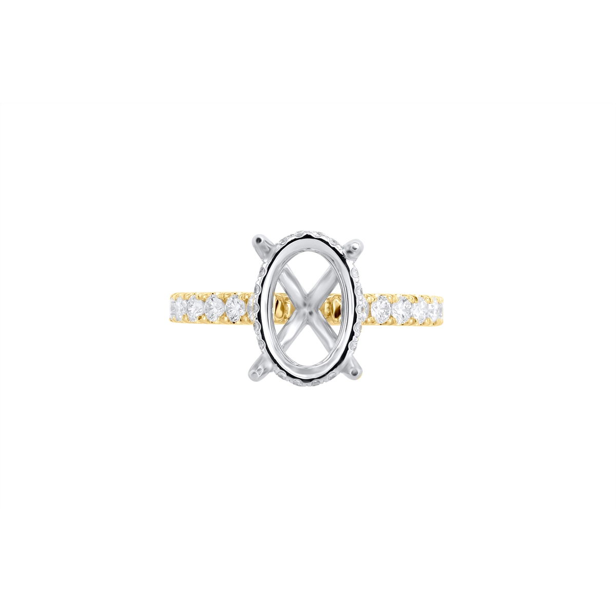 Engagement Collections Engagement Rings in Mixed Metals containing Diamond 460481