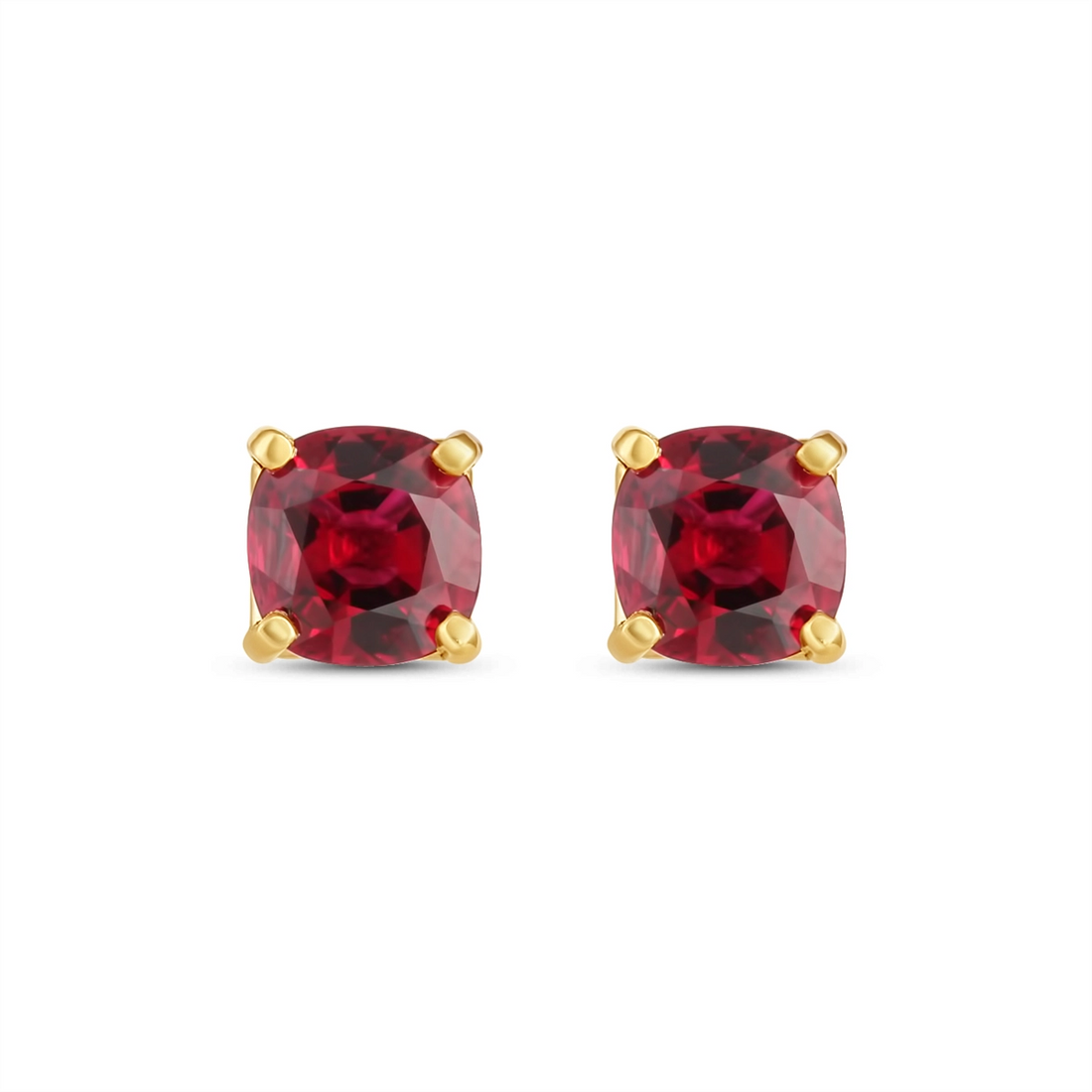 Earrings Earrings in Yellow Gold containing Ruby 460482