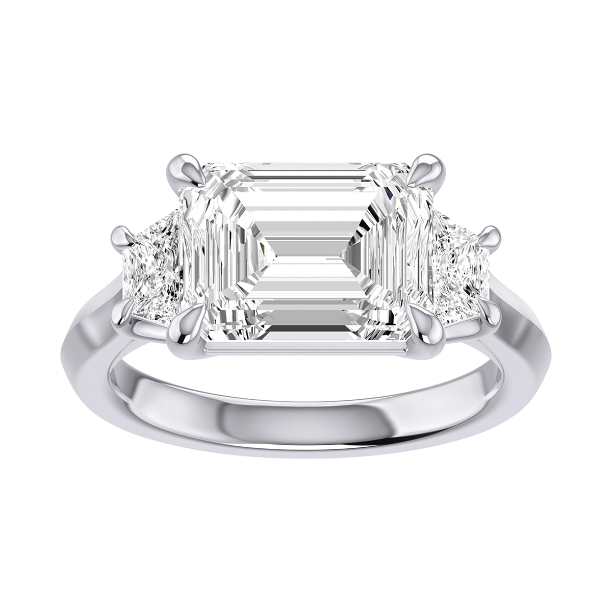 Engagement Collections Engagement Rings in Platinum/Palladium containing Diamond 460570