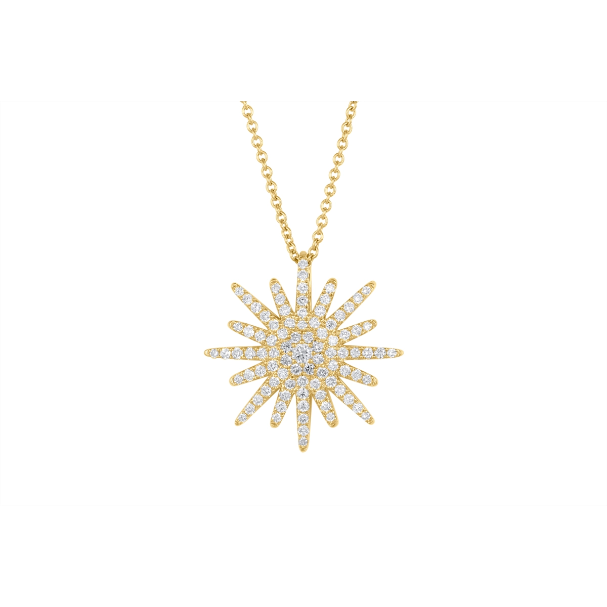 Necklaces Necklaces in Yellow Gold containing Diamond 460577