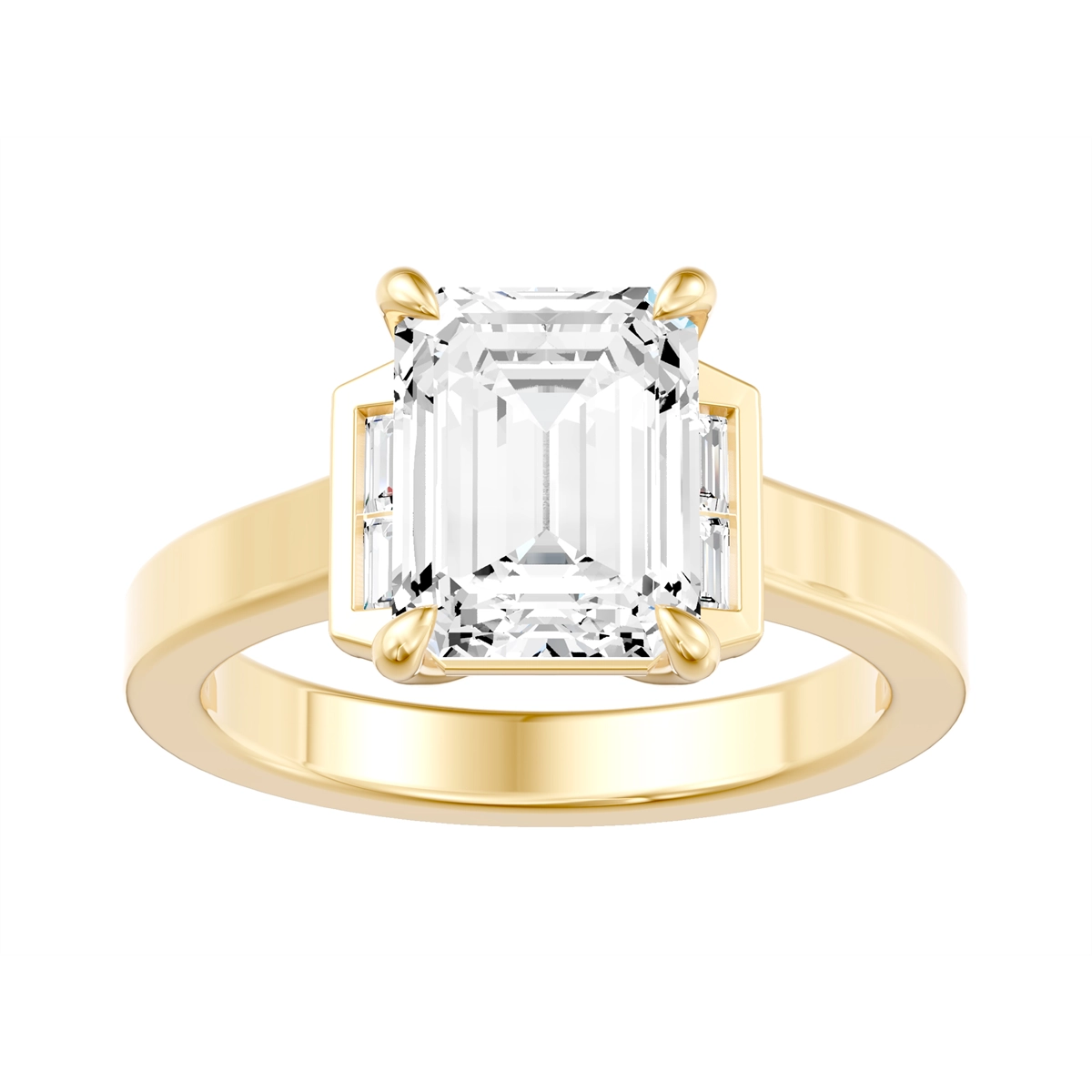 Engagement Collections Engagement Rings in Yellow Gold containing Diamond 460580