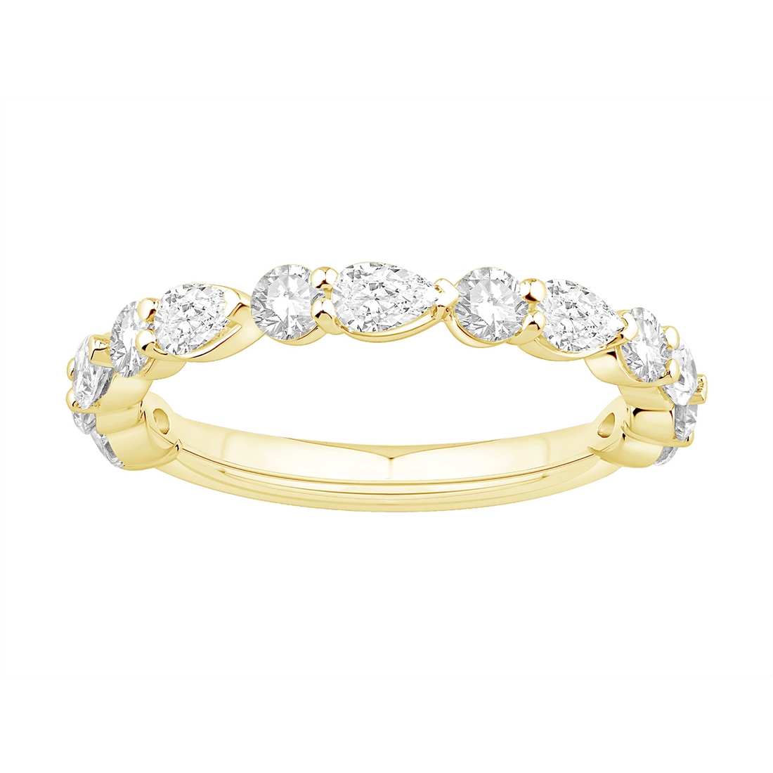 Wedding Bands Wedding Rings in Yellow Gold containing Diamond 460581