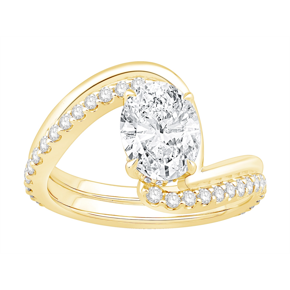 Engagement Collections Engagement Rings in Yellow Gold containing Diamond 460582