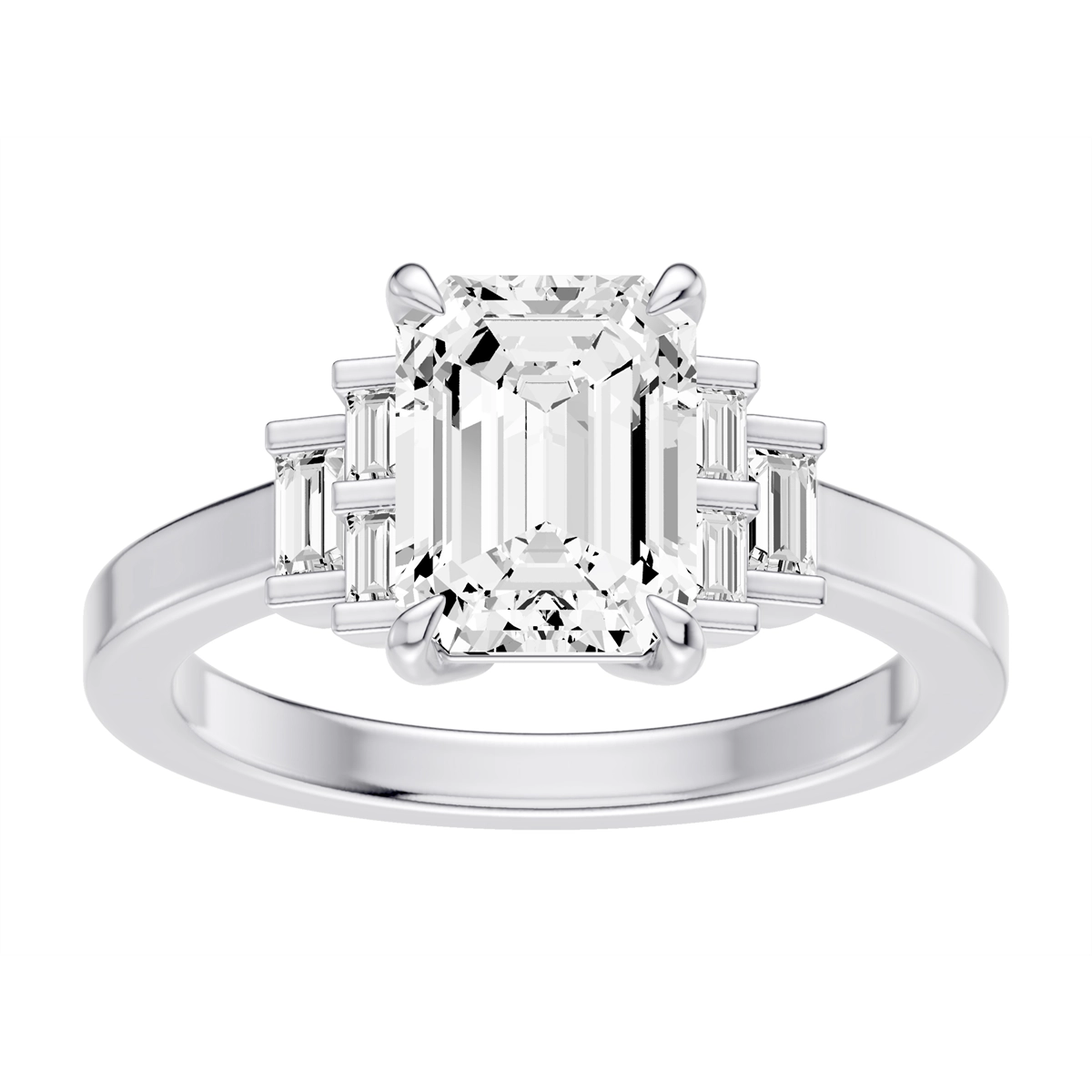 Engagement Collections Engagement Rings in Platinum/Palladium containing Diamond 460583