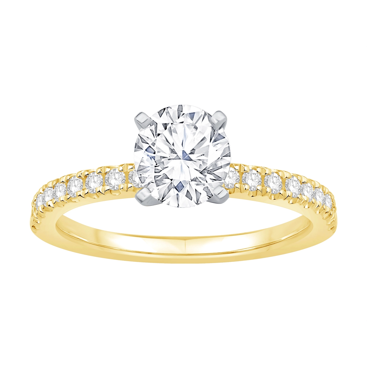 Engagement Collections Engagement Rings in Mixed Metals containing Diamond 460586