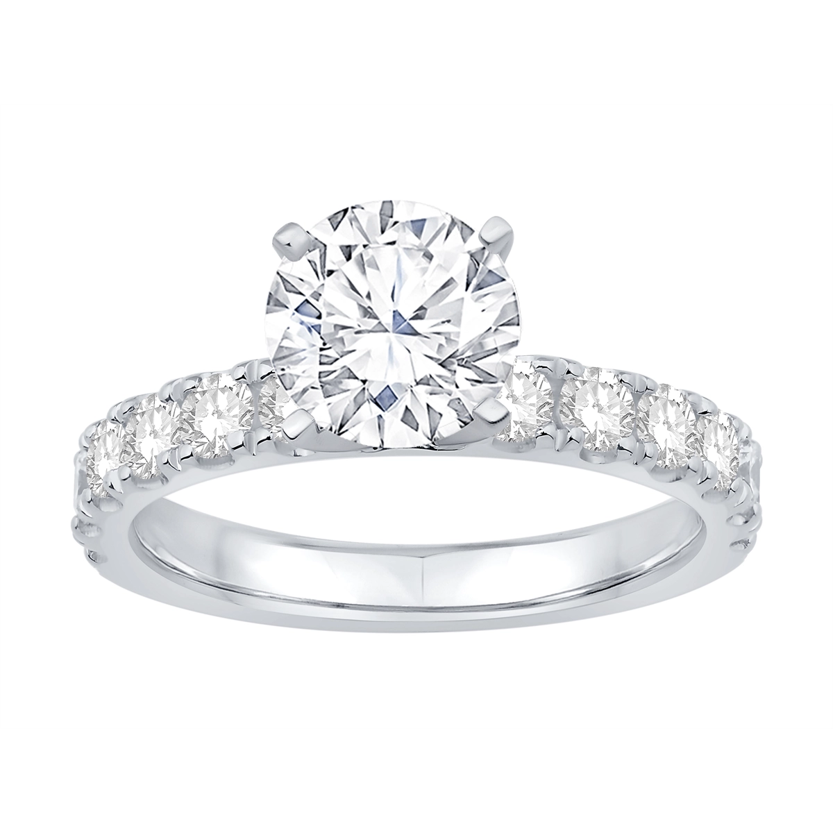 Engagement Collections Engagement Rings in Platinum/Palladium containing Diamond 460589