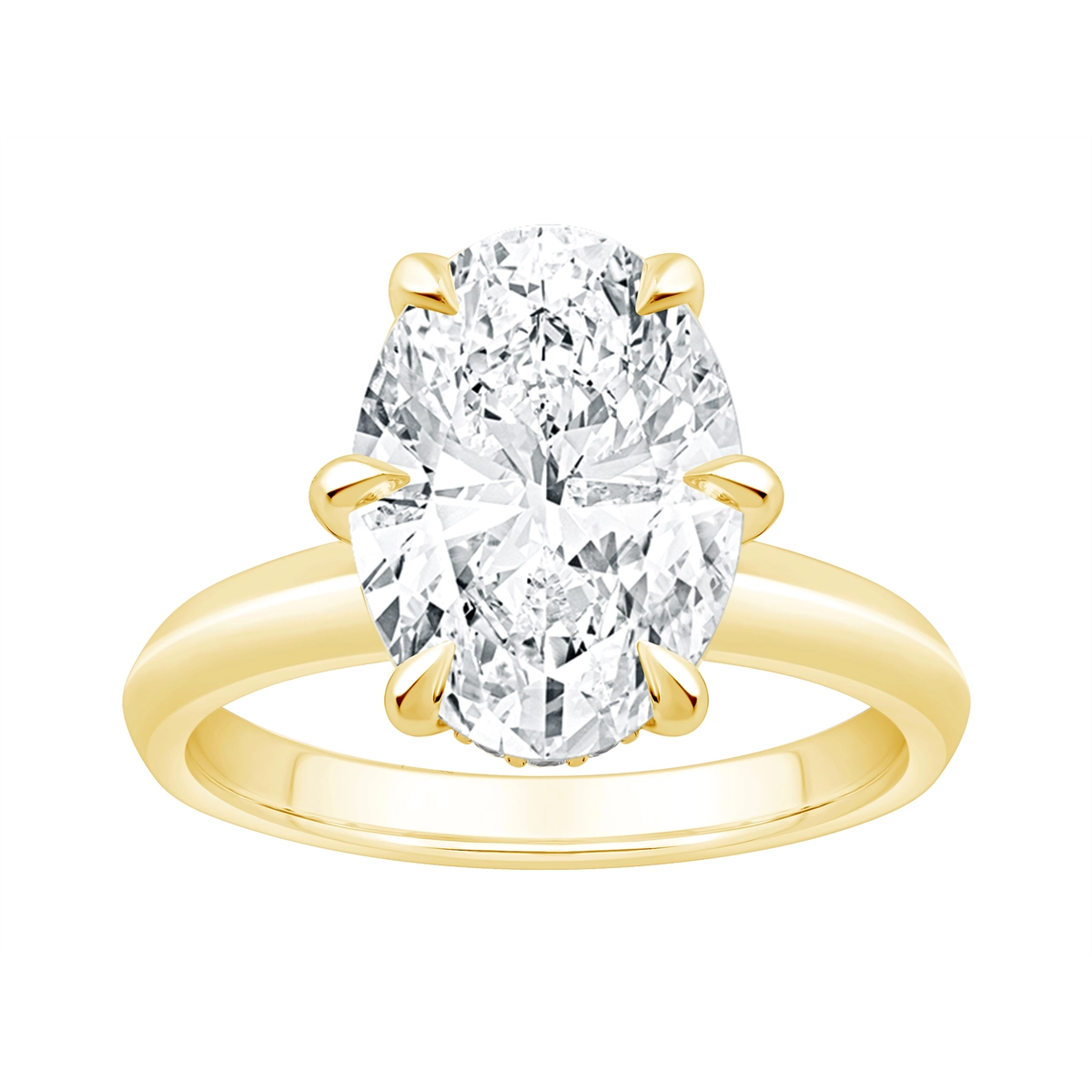 Engagement Collections Engagement Rings in Yellow Gold containing Diamond 460593
