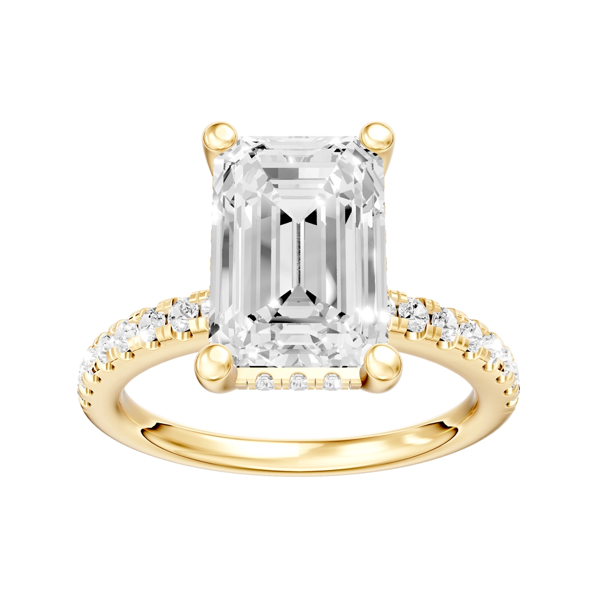Engagement Collections Engagement Rings in Yellow Gold containing Diamond 460599