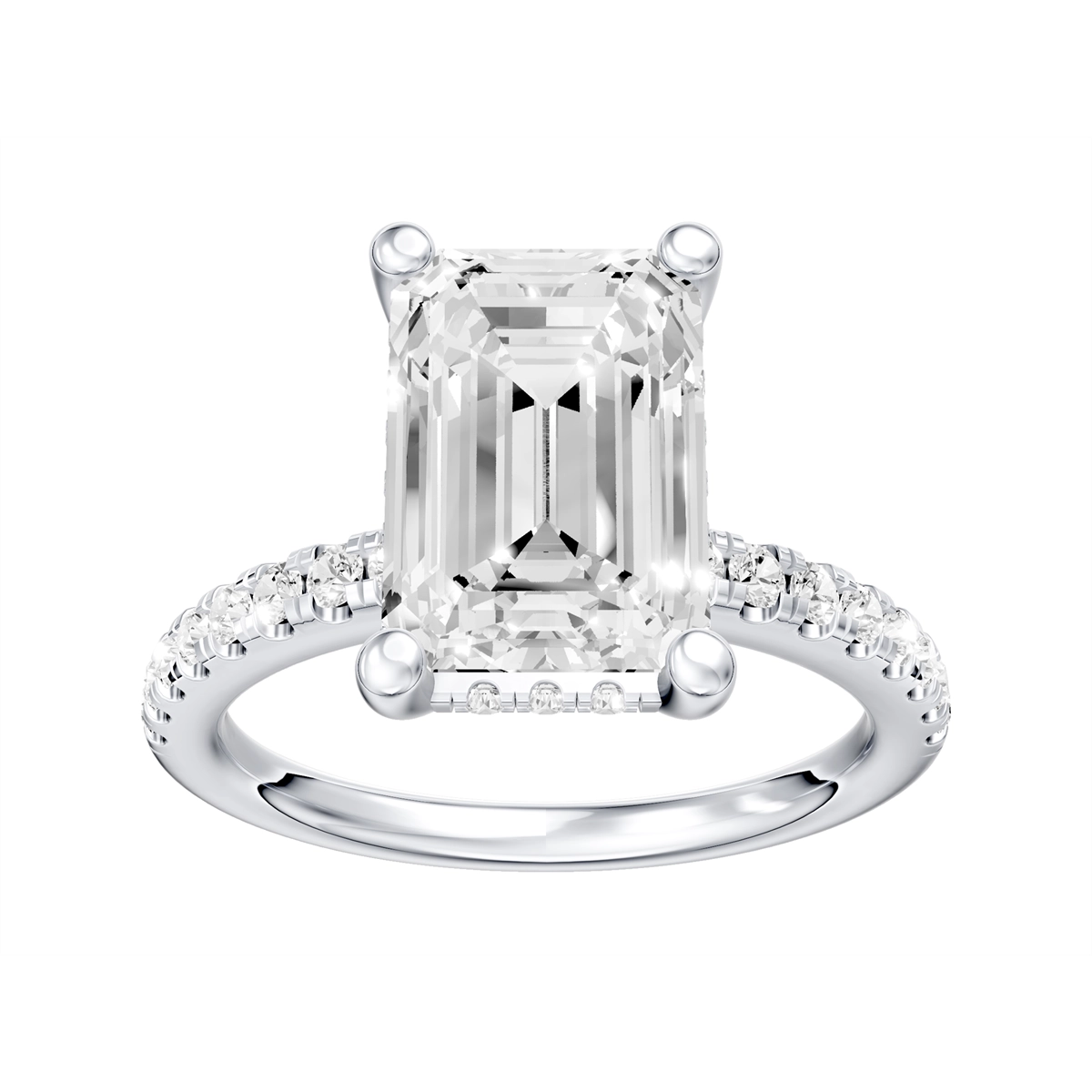 Engagement Collections Engagement Rings in Platinum/Palladium containing Diamond 460600