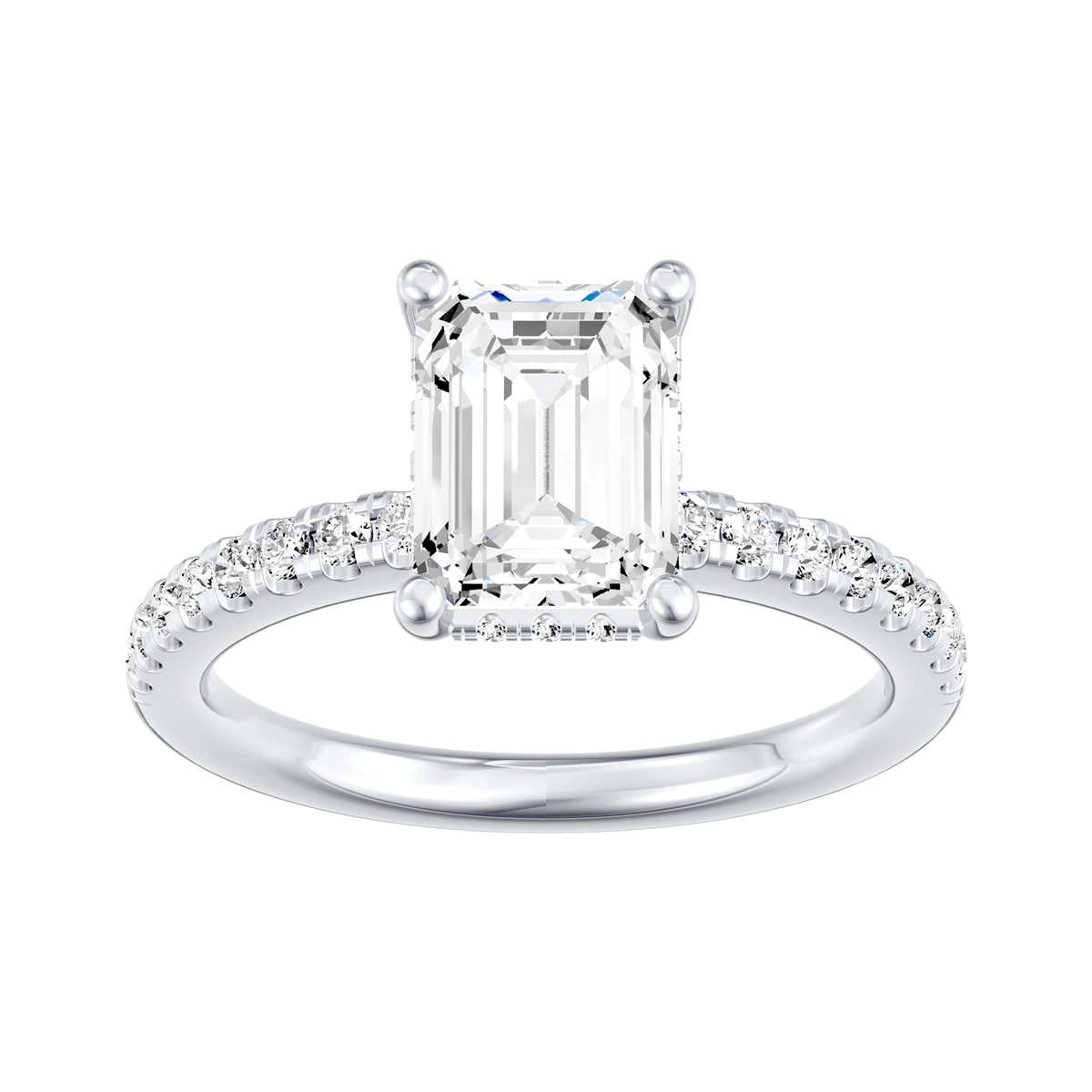 Engagement Collections Engagement Rings in Platinum/Palladium containing Diamond 460606